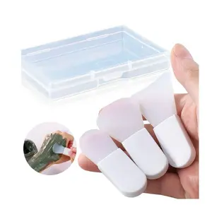 CHRISTMAS GIFT 3PCS Face Mask Applicator Brushes – Mini Silicone Makeup Spatula Set for Facial Masks, Clay, Mud, Eye Masks, Body Lotion, Serum, and Cream Skincare Comfort