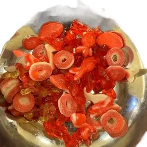 Ultimate Pick N Mix RED Gummy  Candy 1lb 3lb and 5lb Mix Sweet Sour Snack  Chewy Variety Bag Sugar Bonbon Candies bear worms gummy