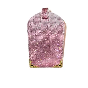 Bling Glam Pink Luggage Tag