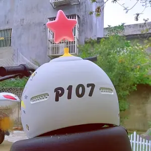 1pc Lucky Star Helmet Accessories, Motorcycle and Car Helmet Decorations