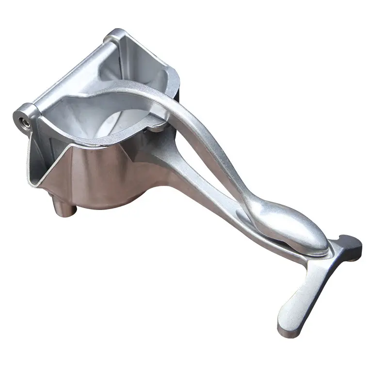 Handheld aluminum alloy product for juice extractor, manual juicing device with hand pressure mechanism, anti-slip ergonomic handle, easy to use and clean, suitable for high-quality juicing of citrus fruits, pomegranates, lemons and other fruits.