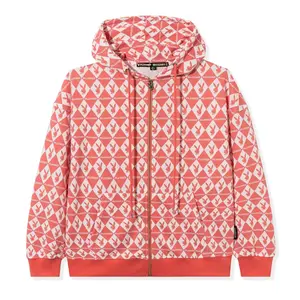 Playboy Rabbit Head Oversized Zip-Up Hoodie