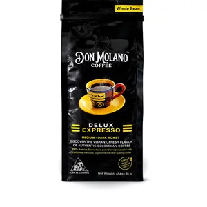Don Molano Coffee "DELUX EXPRESSO" 454g Medium Roast Whole Bean