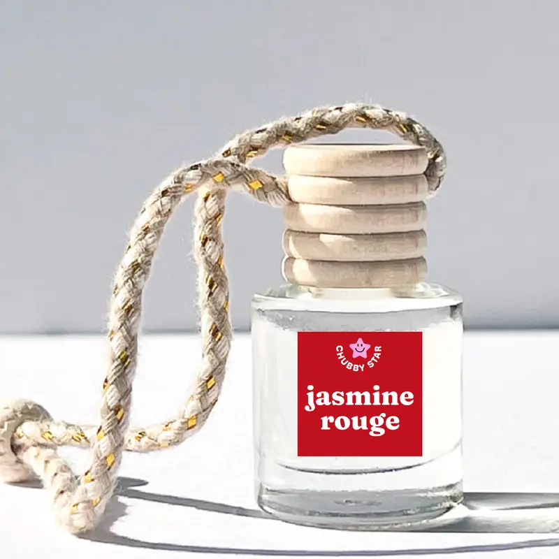 Jasmine Rouge Car Freshener - Soft and Floral Scent for Car Interior - Car Air Freshener Accessory
