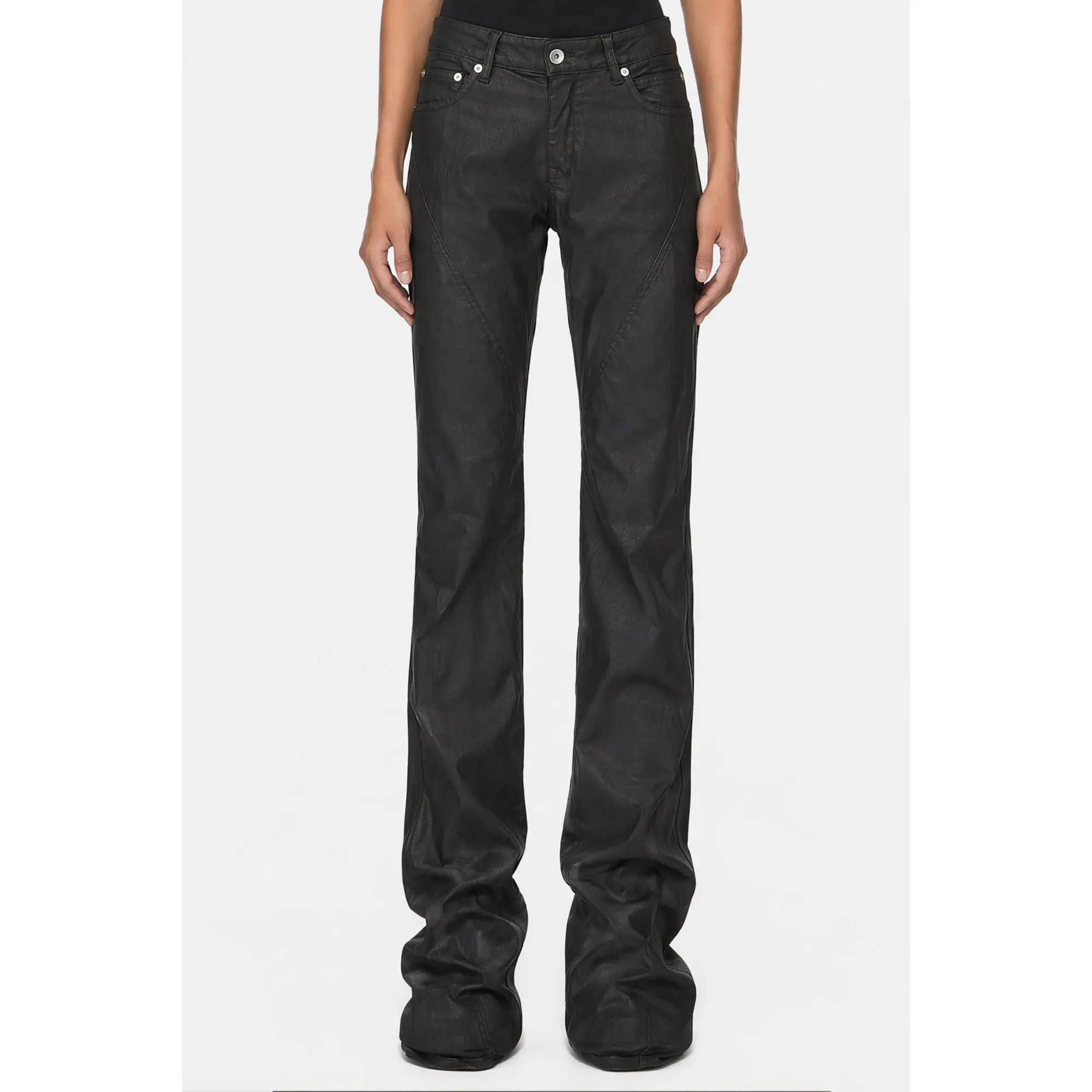 Rick Owens DRKSHDW Bootcut Bias Denim in Black