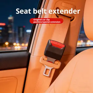 Car Seat Belt Buckle Holder and Clip Easy Grab Back Seat Belt Release Assistant Universal Fit Durable Anti Rattle Noise Free Installation for Most Cars
