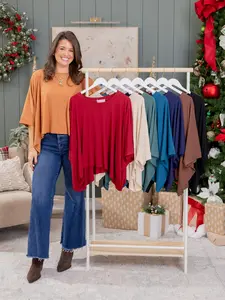 Dreamy Rib Boxy Top by DD Design | S-3XL