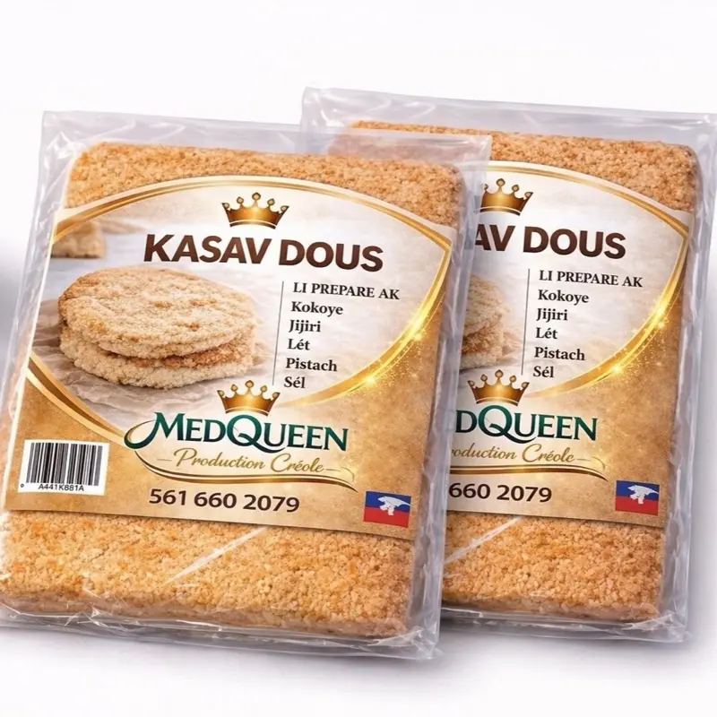 Kasav dous kokoye ki soti Okap - 2 packs Kasav dous kokoye ki soti Okap - 2 packs