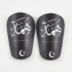 Moon Star Pattern Football Training Inserts, Thick Bottom, Secure Fit for Calf, Comfortable Wear, 1 Pair, Football Accessories, Football Equipment