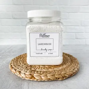 Lakehouse Laundry Soap -Long-Lasting Freshness & Non-Toxic Clean | 4 Simple Ingredients