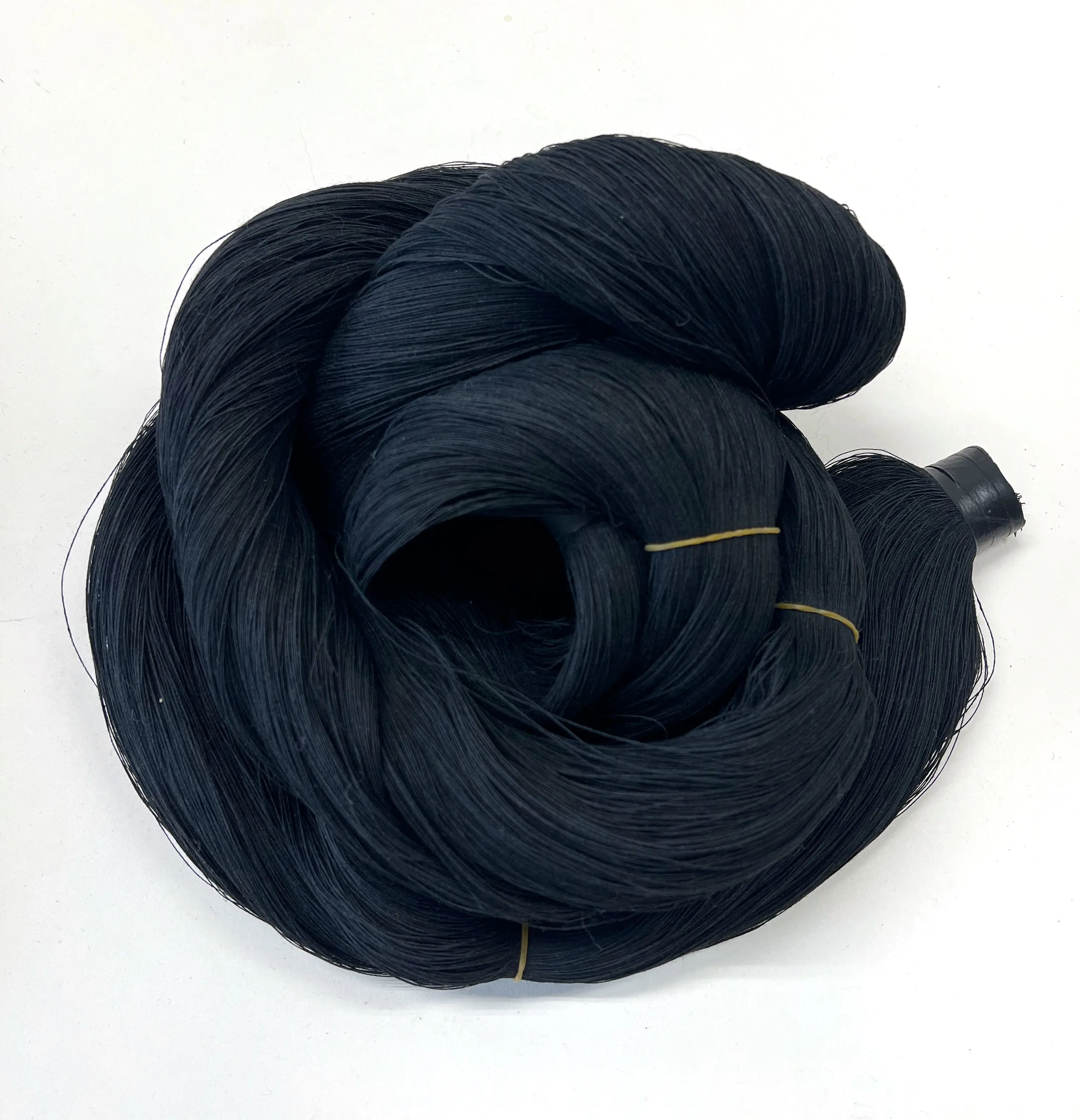 50 mm Extra Chunky Waxed Cotton - Black