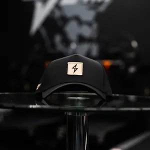 Stoik Gym x BXACTIV Cropped Snapback Hat, Black