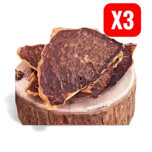 Spicy Flavor Beef Crisps 90g (3 bags) Snack