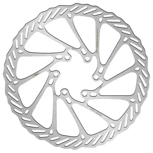 BUCKLOS 6-Bolt Disc Brake Rotor (140/160/180/203mm): Stainless Steel Bicycle Rotors with M5 Bolts, 44mm Standard BCD for MTB, Road Bike, E-bike & BMX, Heat Dissipation Upgrade