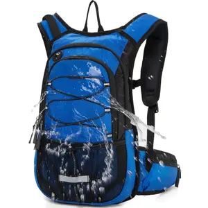 Insulated Hydration Backpack Pack with 2L BPA Free Bladder - Keeps Liquid Cool up to 5 Hours – for Running, Hiking, Cycling, Camping