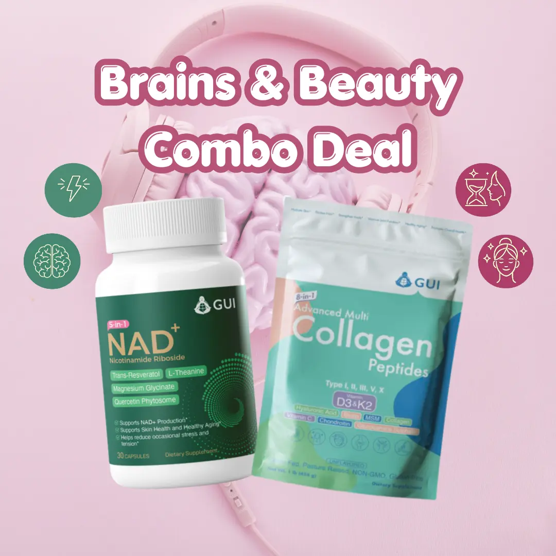 GUI WELLNESS Brains & Beauty Combo
