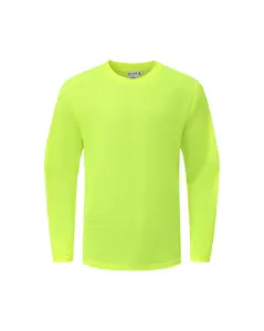 Ideal Club High Visibility Non Reflector Neon Long Sleeve Safety Shirt [R]