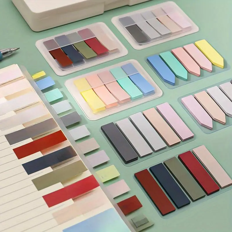 New Color 21 Types of Self Adhesive Memo Pad Sticky Notes Bookmark Point It Marker Memo Sticker Paper Office School Supplies