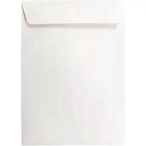 7 1/2 x 10 1/2 Open End Catalog Commercial Envelopes - White - 50/Pack