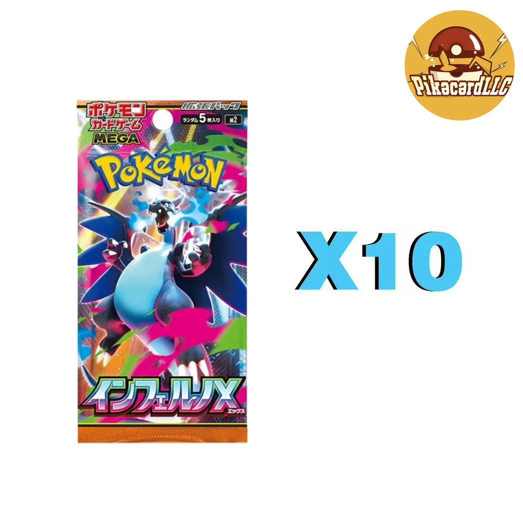 japanese inferno x booster box Korean - Inferno X | M2 - Pokemon Booster Box main image 1