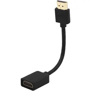 HDMI Extension Cable Male to Female Adapter Short HDMI Extender Support 4K 3D Compatible with Google Chrome Cast, Roku Stick, HDTV, Laptop and PC