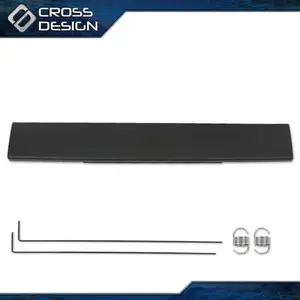 CROSSDESIGN Flexible Step Tailgate Molding Fit For 11-16 Ford F250 F350 Ford King Ranch