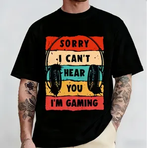 Gamer Humor Gift Tee | Perfect Gift for Gamers, Streamers & Gaming Enthusiasts| Retro Headset Graphic Tee