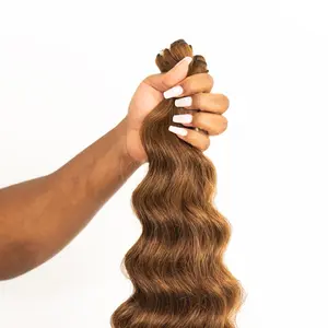 Wavy Female Extensions 28 Inches 100 Grams Natural Wavy Texture with Clip or Implant Option for Volume and Texture