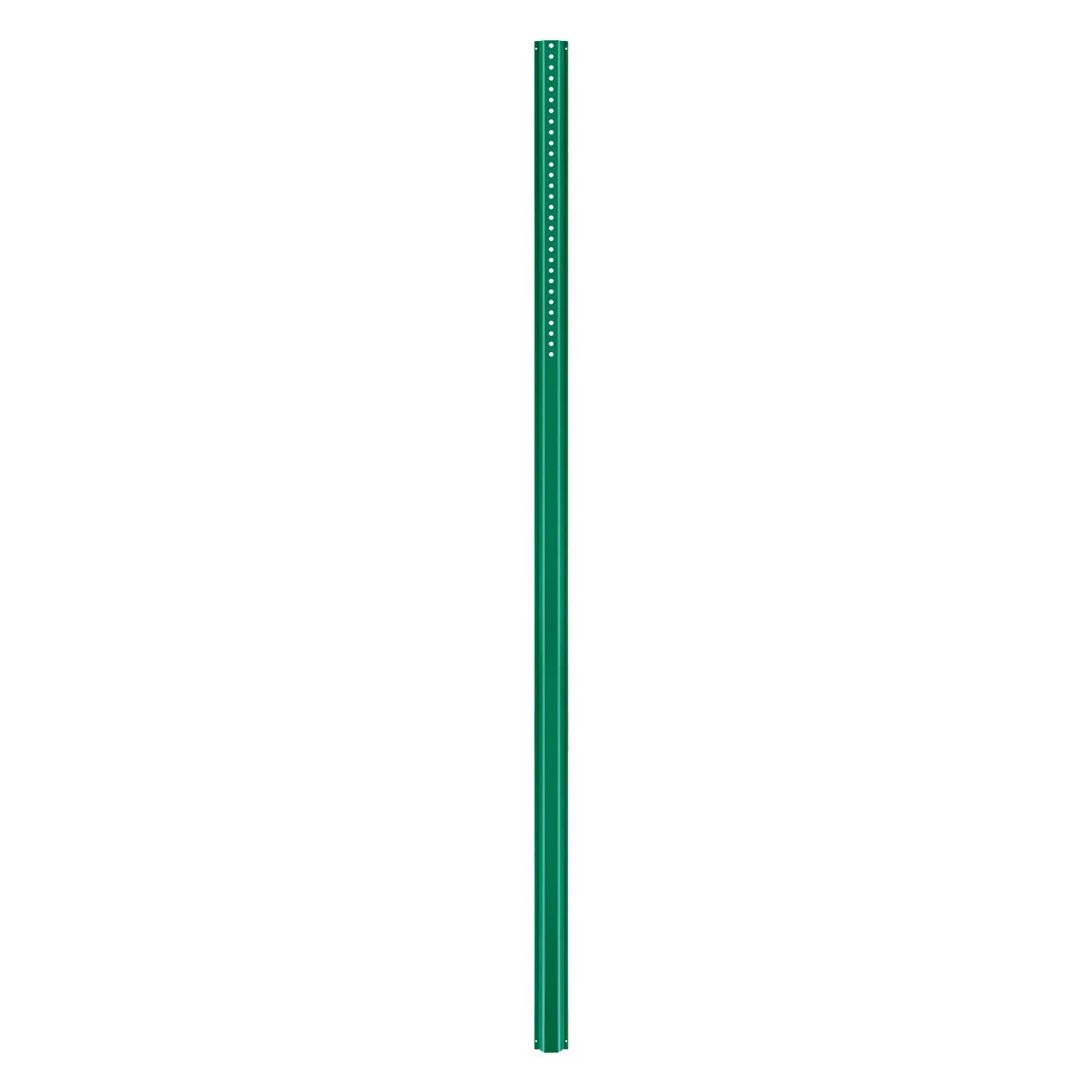 VEVOR 4-Pack 8FT Galvanized Steel U-Channel Sign Posts, Heavy-Duty Corrosion-Resistant Fixed Fence Posts for Farm, Courtyards, Easy Installation, Durability for Alerting Pedestrians