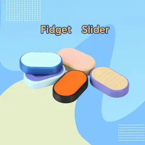 3D Printed Slider Fidget Toy, Stress Relief Push Block, Compact Lightweight Edc Toy, Pressure Relief and Focus, Christmas Gift, Stress Relief Gadgets, Stress Relief Fidgeting