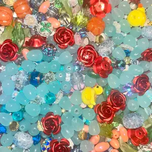 Summer at the Beach Deluxe DIY High-Quality Bead and Jewelry Making Mix for Unique Pieces