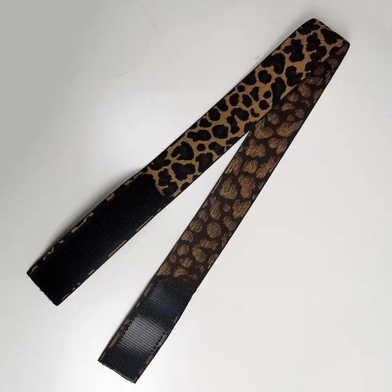 Idoli 1Pc Elastic Bands for Wig, Leopard Lace Melting Band, Edge Wrap to Lay Edges