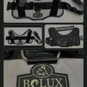 Bolux Dog Harness - Comfortable & Durable Pet Vest with Adjustable Straps for Easy Walks