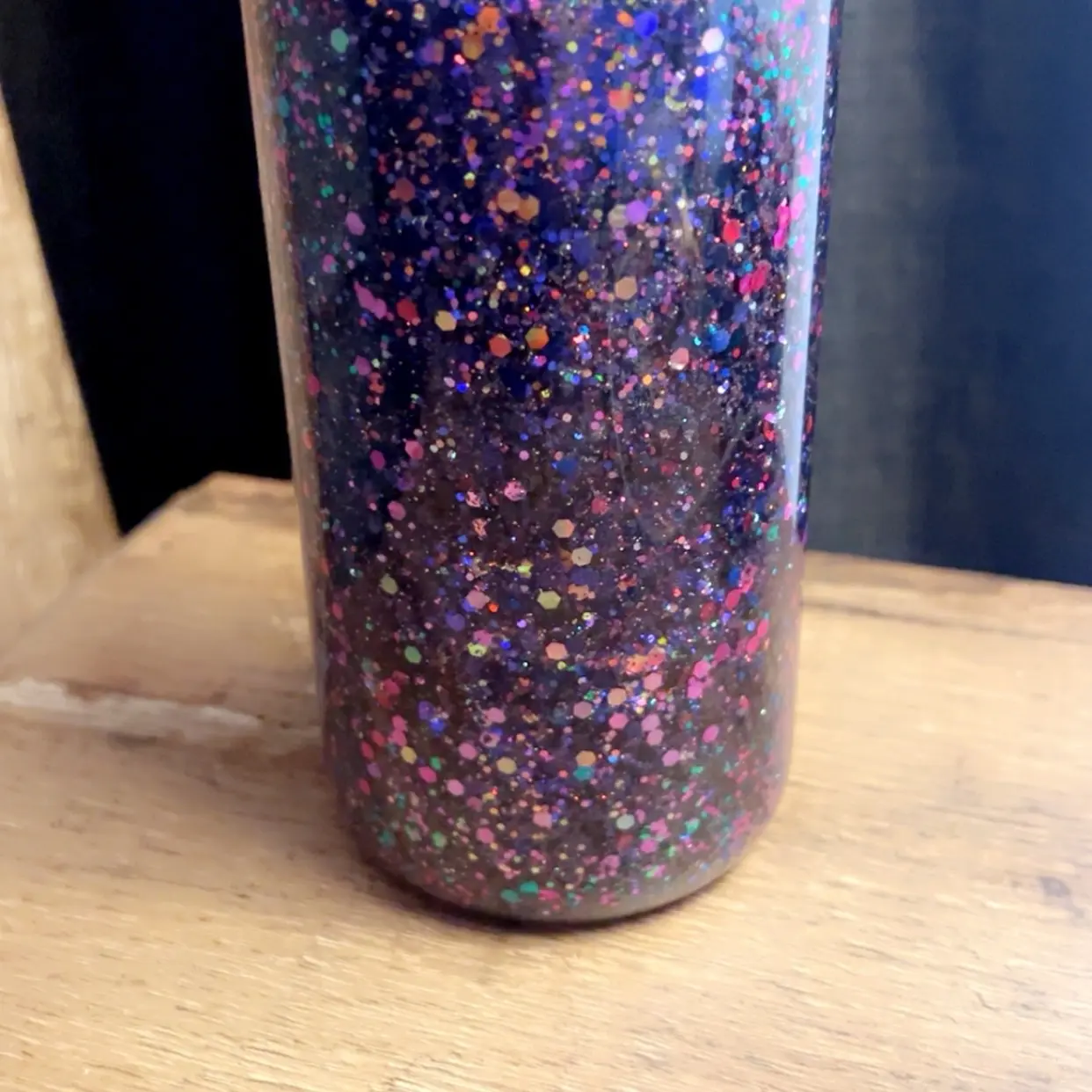 Purple slow flow snow globe cup Purple slow flow snow globe cup