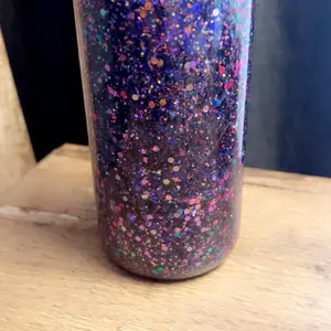 Purple slow flow snow globe cup