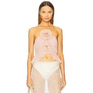 Ronny Kobo x REVOLVE Walker Top in Rose