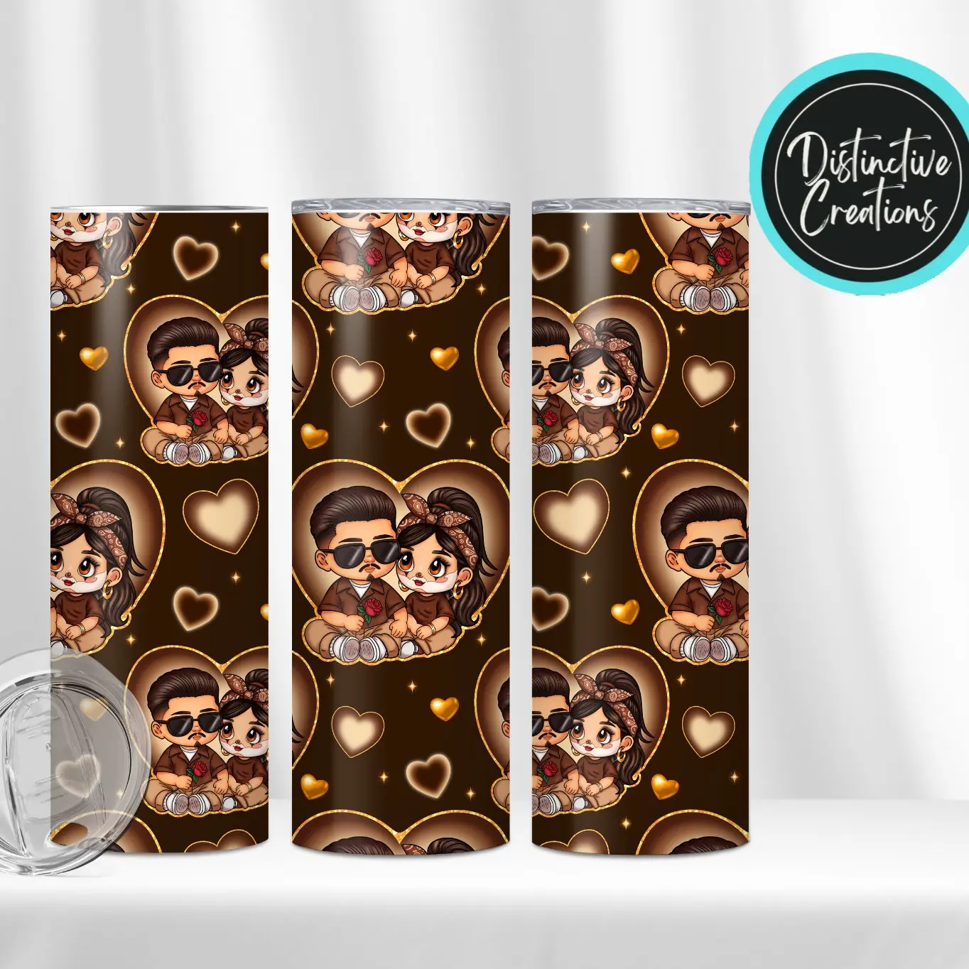 20oz couple tumbler