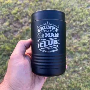 Grumpy Old Man Can Koozie