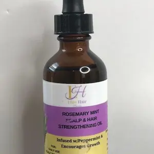 Elite Hair Collection Rosemary Oil for Hair - 100% Natural Rosemary Hair Oil Rosemary Essential Oils for Skin, Diffuser & Aromatherapy (2 Fl Oz)