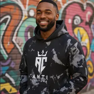 ANTI CULTURE Bleached Hoodie