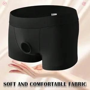 Strap Underwear Strap Panties Strap Strapless Underwear Boxers Briefs Sexy Lingerie For Women Men Strap Underpants O-Ring Boxer Briefs - For Adults - Suitable For Intimate Moments - Perfect Gift For Couples (L/XL/XXL)