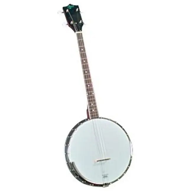 Saga Openback Tenor Banjo - 11" Rim Stringed Instrument with Composite Material, Grooved Tension Hoop, Ideal for Hobbyists