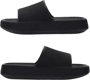 Pillow Cozy Soft Slippers for Women and Men House Slides Beach Sandals Cushioned Thick Sole