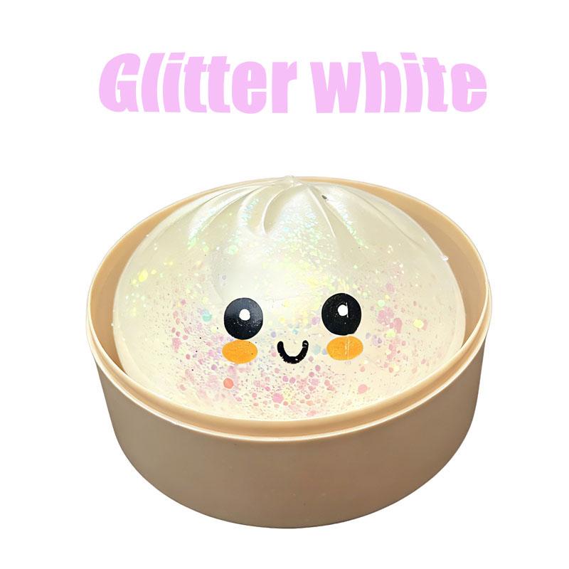 Glitter Dumpling Squishy with Box, Soft Sensory Squeeze Toy for Stress Relief, Mystery Glitter Dumplings, Decompression Dough, Not Blind Box, You Can Choose Your Favorite Color Freely Glitter Dumpling Squishy with Box, Soft Sensory Squeeze Toy for Stress Relief, Mystery Glitter Dumplings, Decompression Dough, Not Blind Box, You Can Choose Your Favorite Color Freely