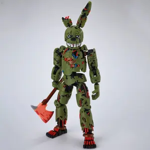 9L 3D-Printed FNAF Freddy Fazbear’s Pizza Springtrap Toys & Action Figures, Anime Models, Lucky13, Dummy13, Titan13 Ornaments & Gifts