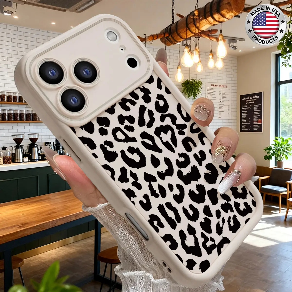 Stylish Pink Cheetah Pattern Aesthetic Case for iPhone 17 16 15 14 Pro Max 13 12 11 XR XS Plus Air Slim Shockproof Anti Drop Protective Durable TPU Cover