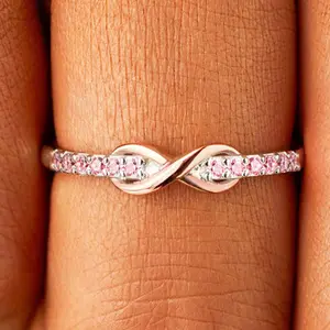 Infinite Luck Ring – Personalized Open Women, Elegant All-Match Jewelry, Fashion Statement Accessory Daily Wear for ring