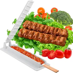 Manual skewers mold | Turkish barbecue production tool, novice barbecue is also easy to use, ABS material, no electricity required