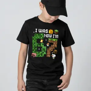 [Youth/adult] I Was 6 Now I’m 7 Shirt, Six Seven Game Youth Shirt, Funny 67 Meme Birthday Tee, Timeless Treasures, Men And Women, Classic Cotton