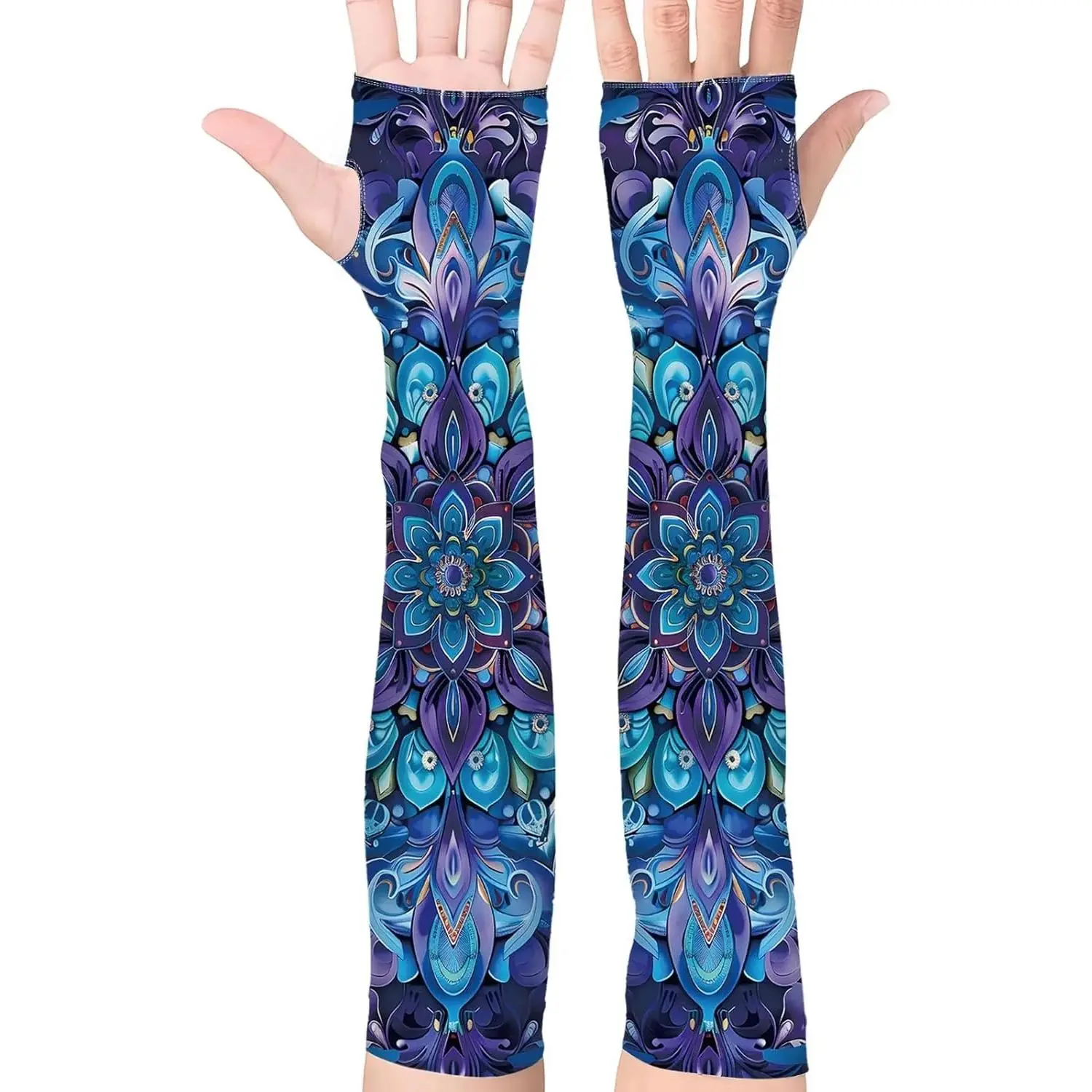 Gardening Sleeves for Women Farmers Sun Protective UV Cooling Thorn Proof Sleeves to Cover Arms for Garden Sports